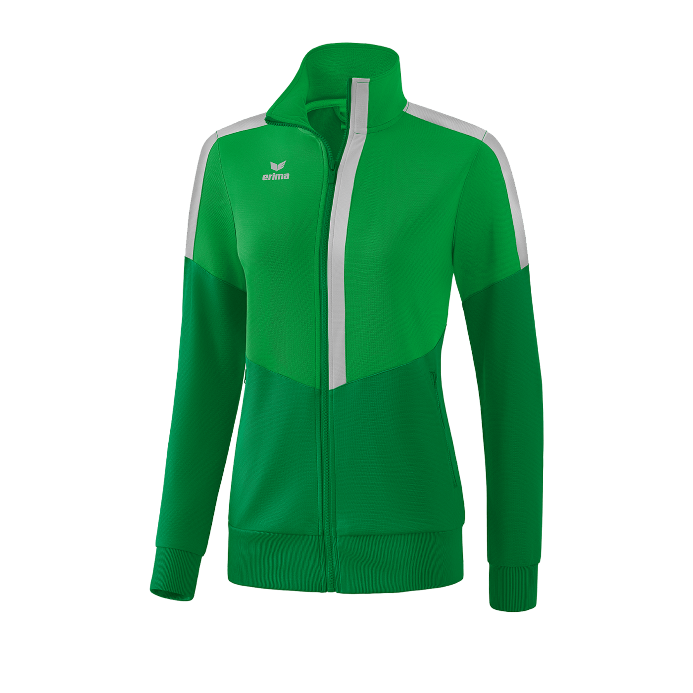 Erima Squad Trainingsjacke Damen Grün Grau