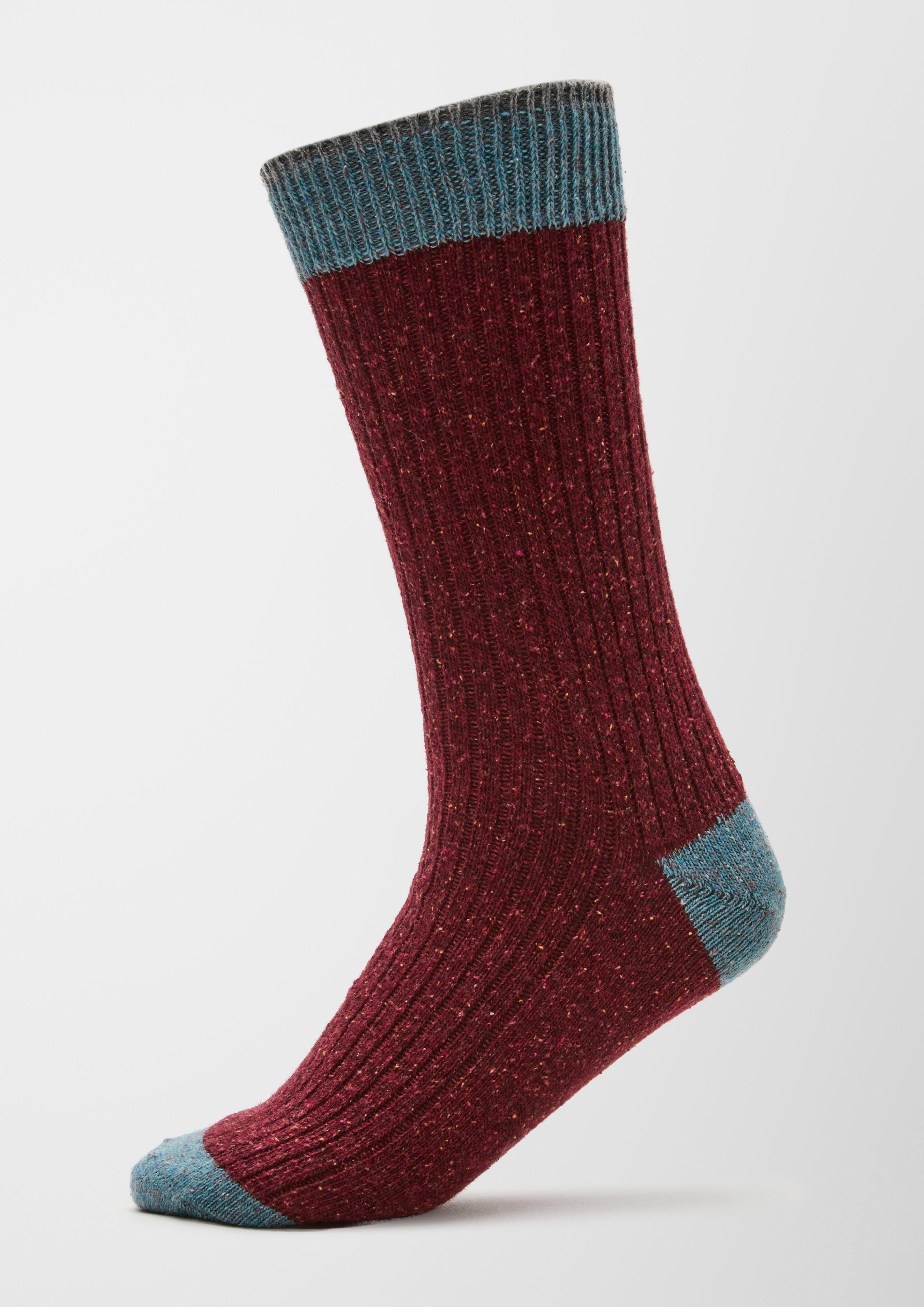 Woll-Seiden-Mix-Socken im 2er-Pack  6007473-3800