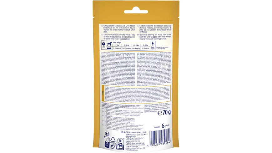 Vitakraft Hundesnack Delicious Chews 70 g