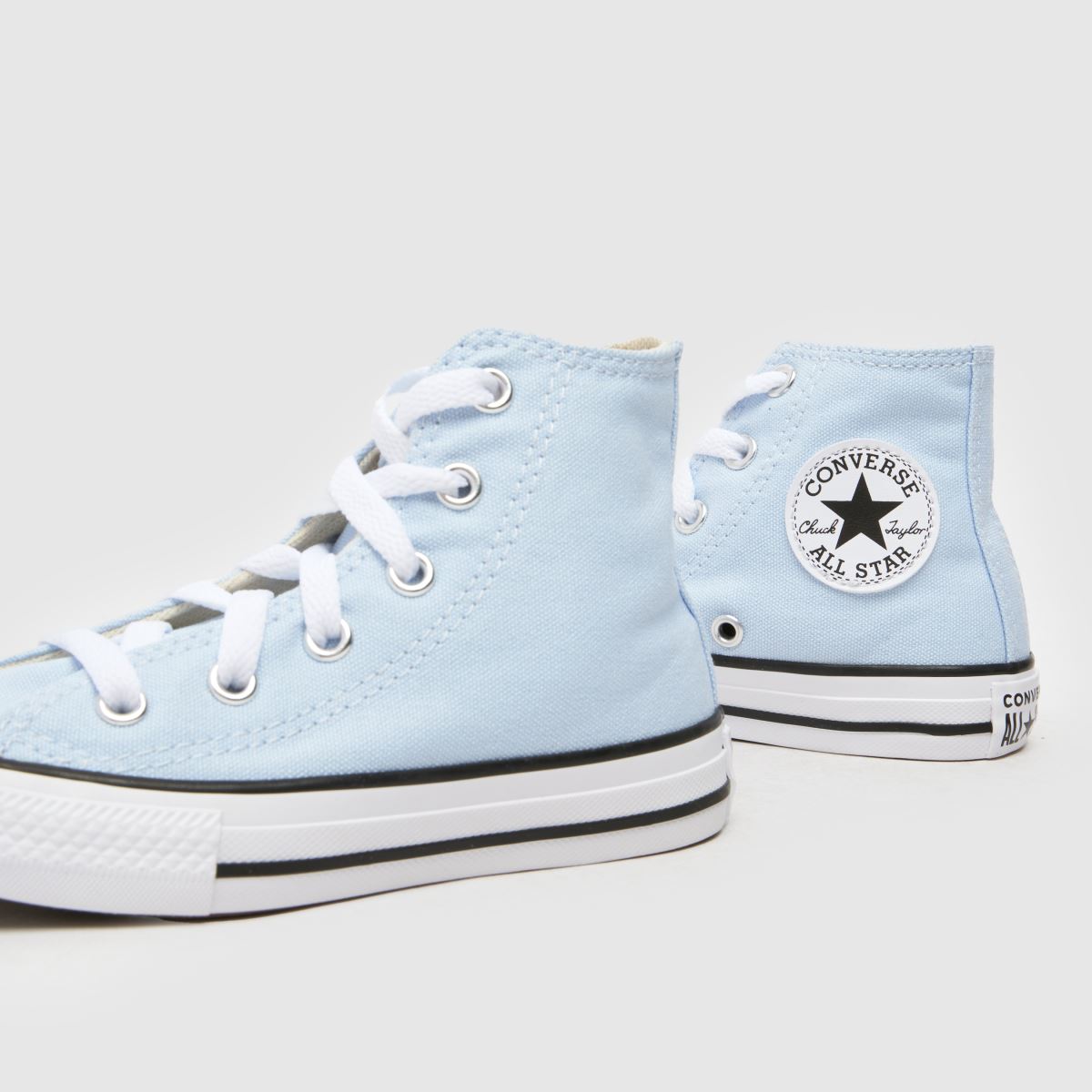 Bledo modri športni copati Converse All Star Hi Junior