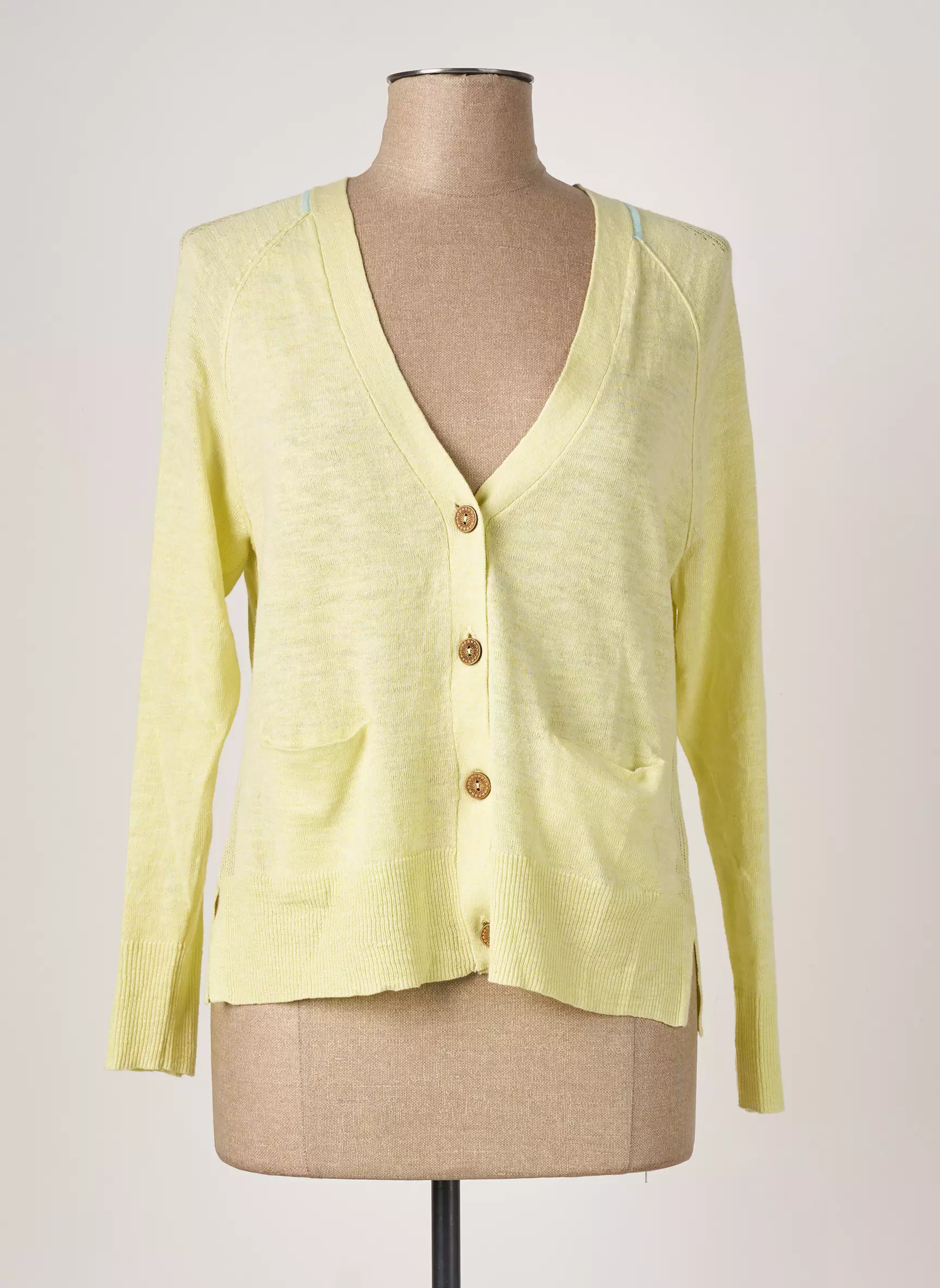 White Stuff Cardigans Femme couleur jaune