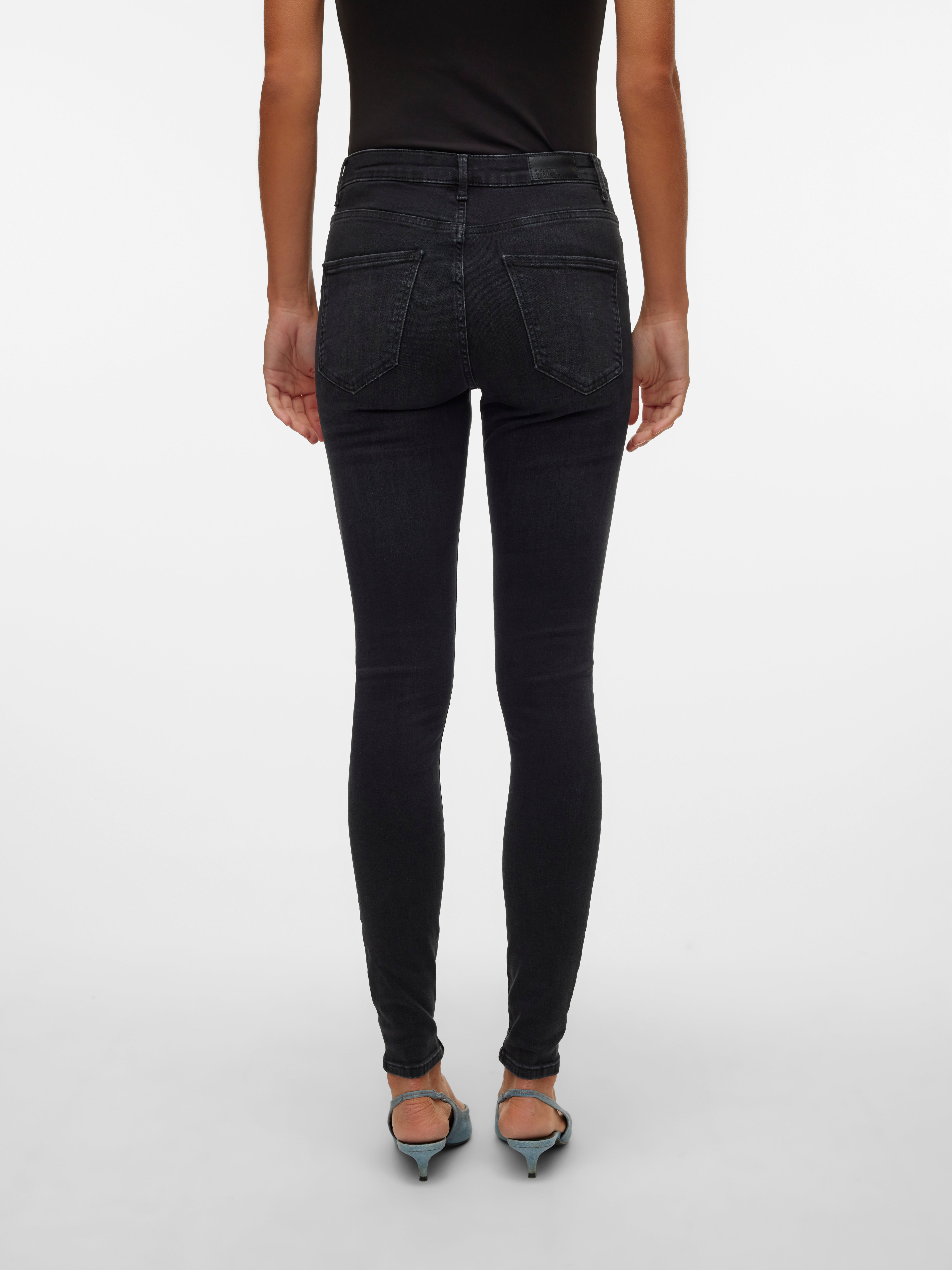 VMSOPHIA Hohe Taille Skinny Fit Jeans