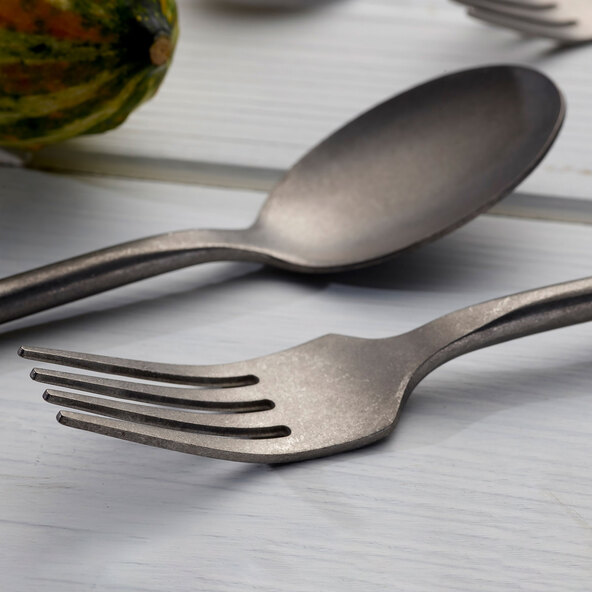 Tafelbesteck Bari, 16-tlg., für bis zu 4 Personen, Stonewashed