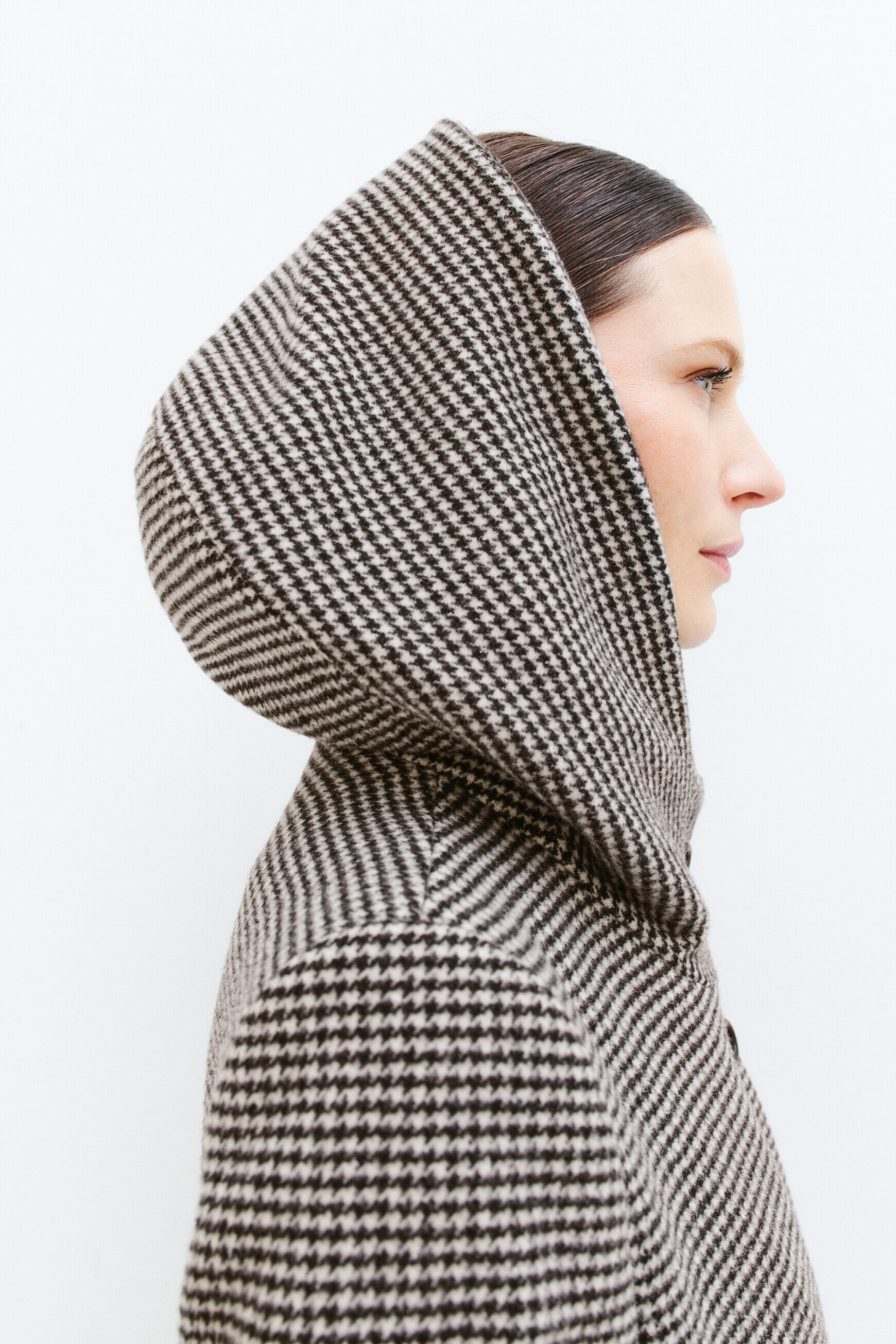 manteau verise noir femme