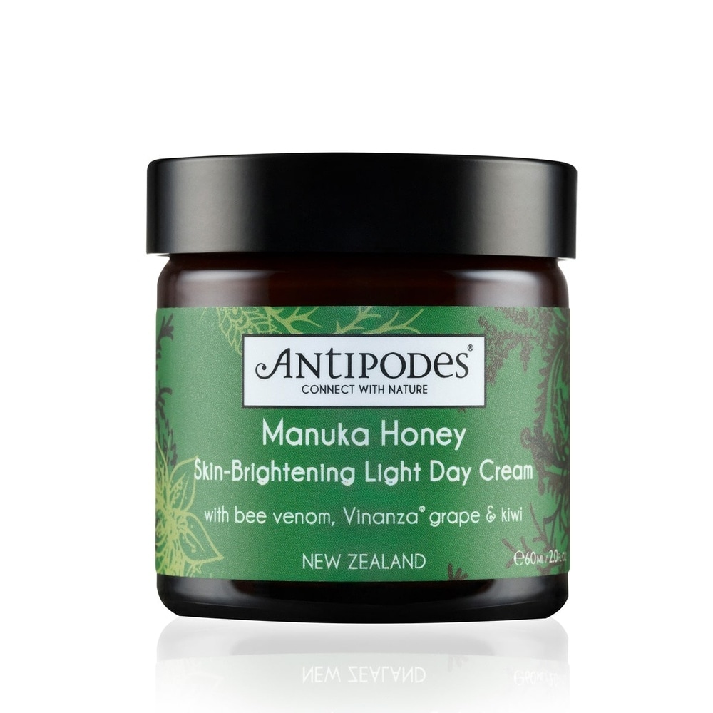 Antipodes Miel de Manuka & Acide Hyaluronique Crème de Jour Légère Révélatrice D’Éclat Crème de jour illuminatrice légère au miel de manuka