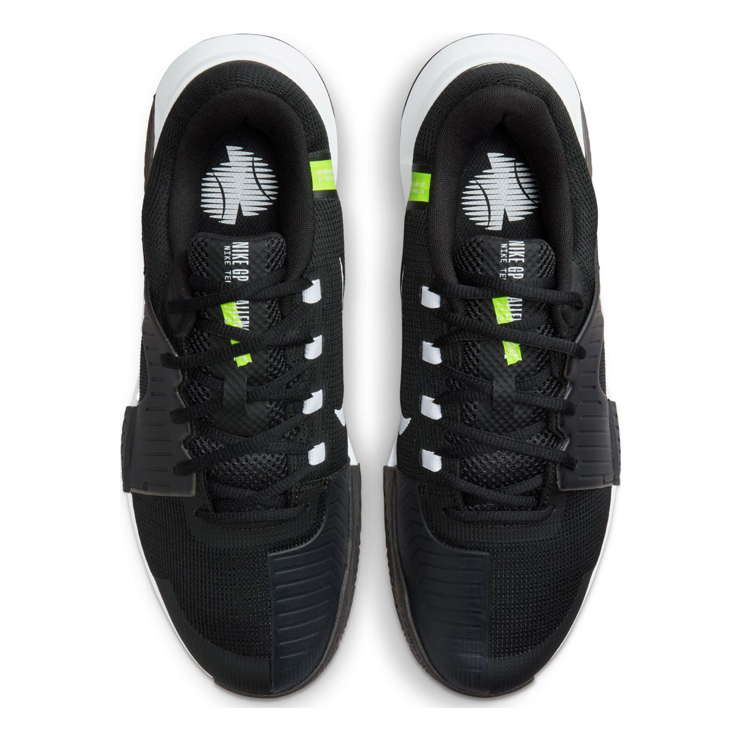 Zoom GP Challenge 1 Sandplatzschuh Herren - Schwarz, Weiß
