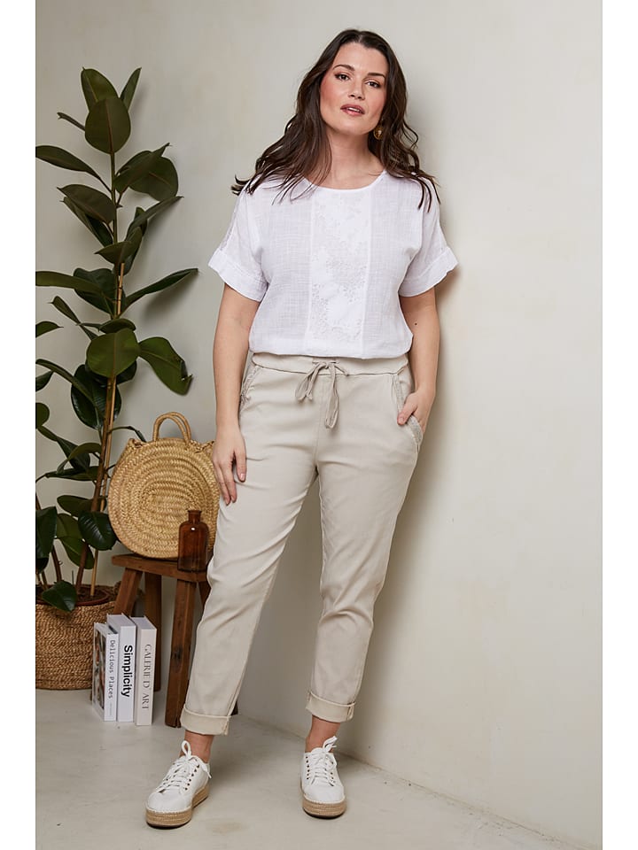 Curvy Lady Hose in Beige günstig kaufen