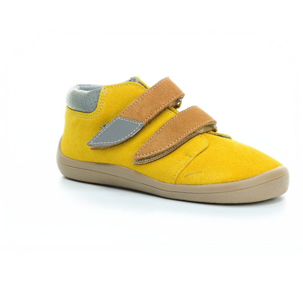 Beda Mauro mit Membran (BF 0001/W/M/2) gelbe Barfuß-Stiefeletten