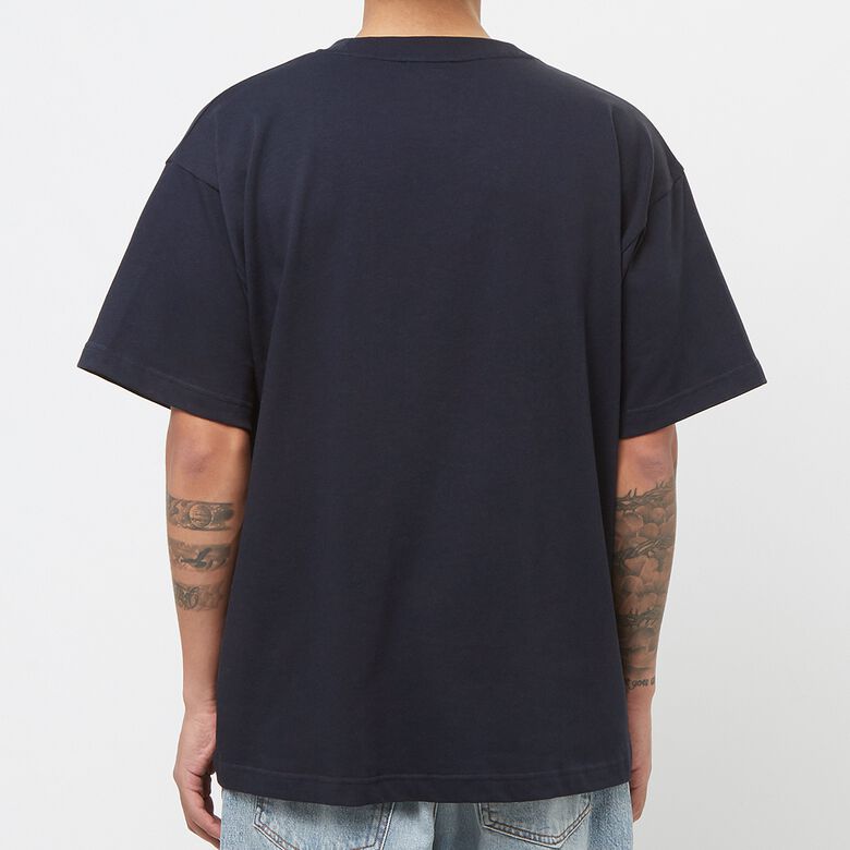 Norse Projects Simon Loose Organic Heavy Jersey Large N T-Shirt dark navy