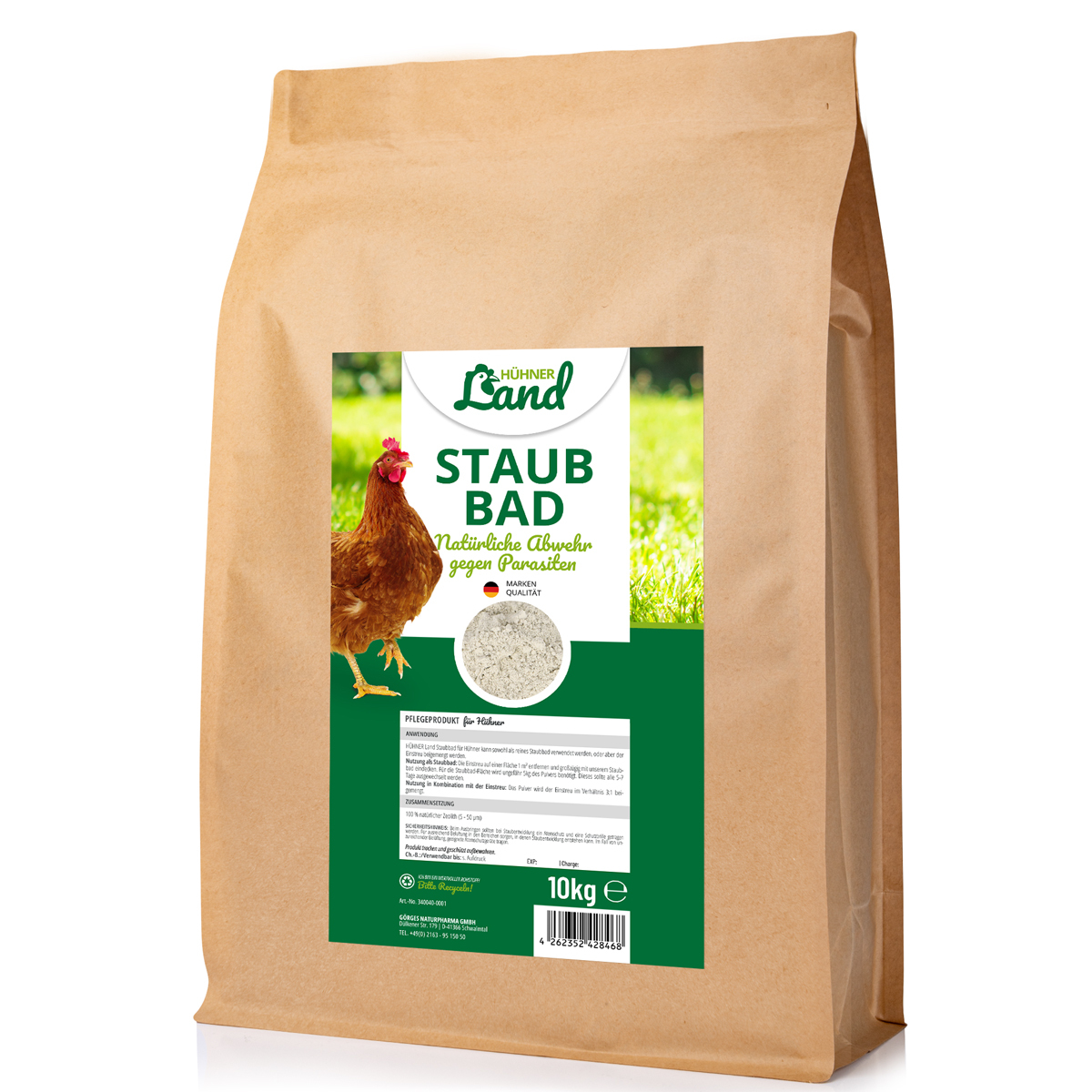 HÜHNER Land Zubehör HÜHNER Land Staubbad 10kg