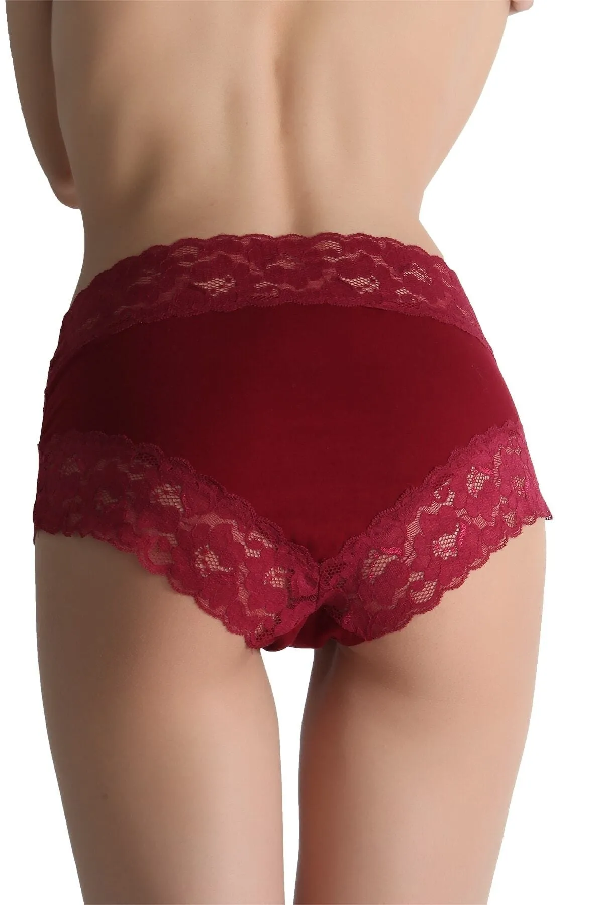 Miorre  Spitzenhöschen mit hoher Taille