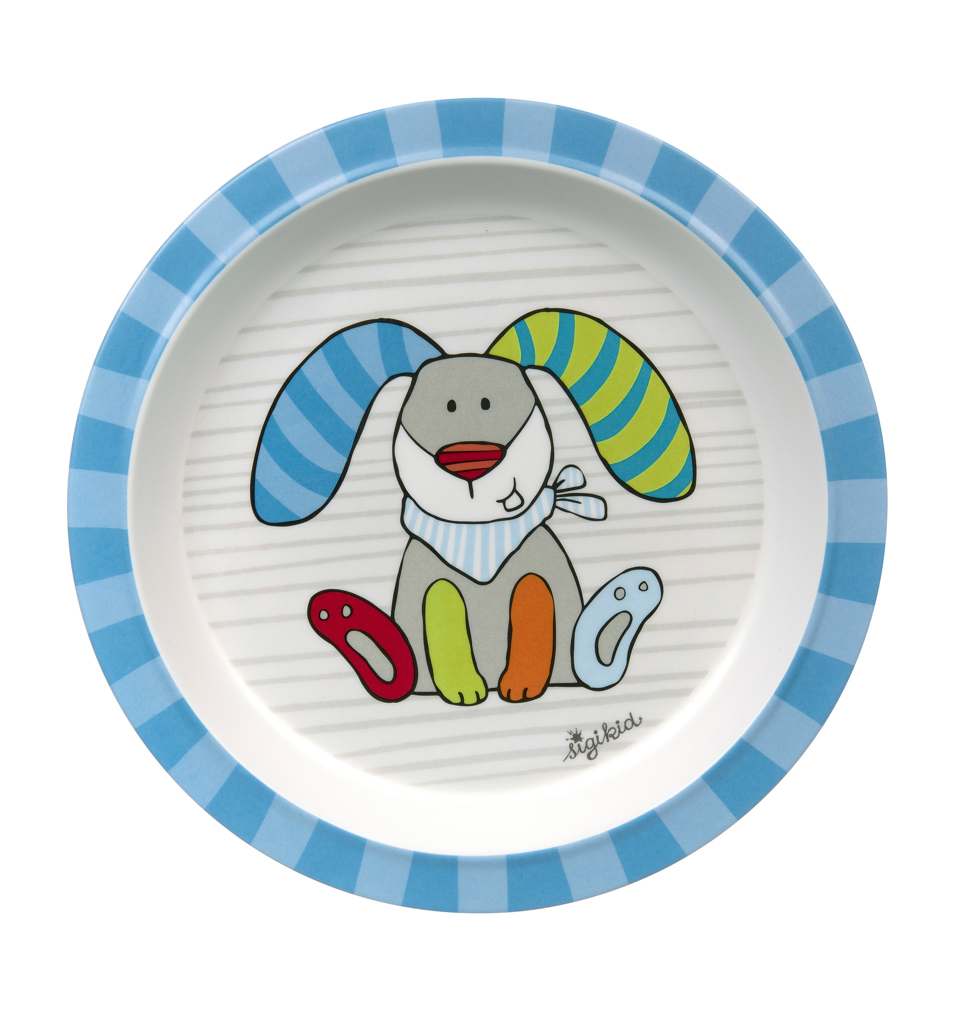 Kinder Teller Hase RingelDingel, rPET