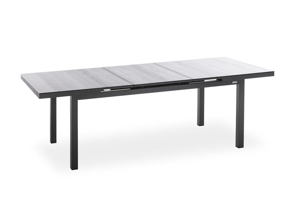 NIEHOFF GARDEN Gartentisch Niehoff Nancer Ausziehtisch Aluminium/Glasauflage (1)