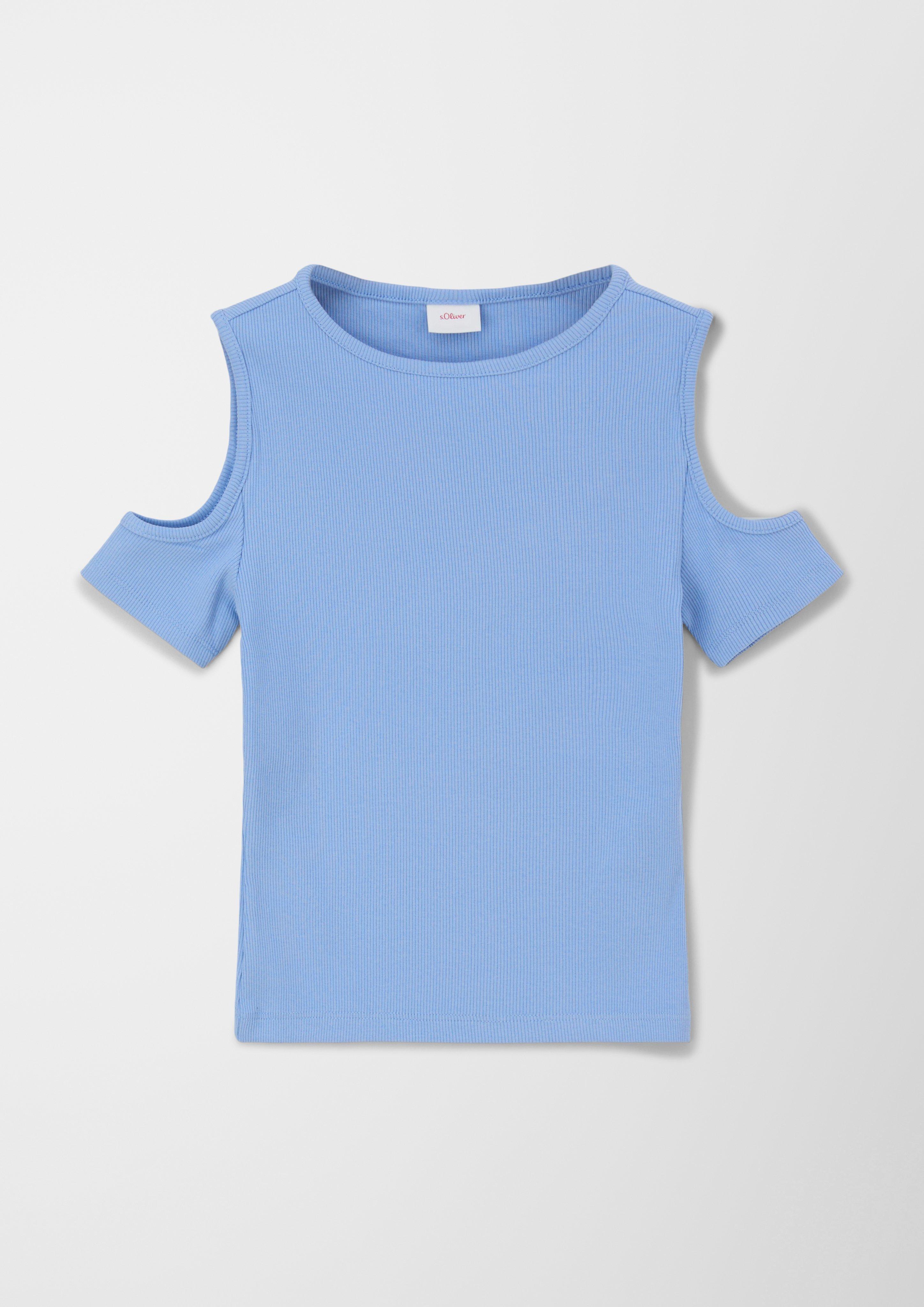 T-Shirt mit Cold Shoulder  2130471-5334