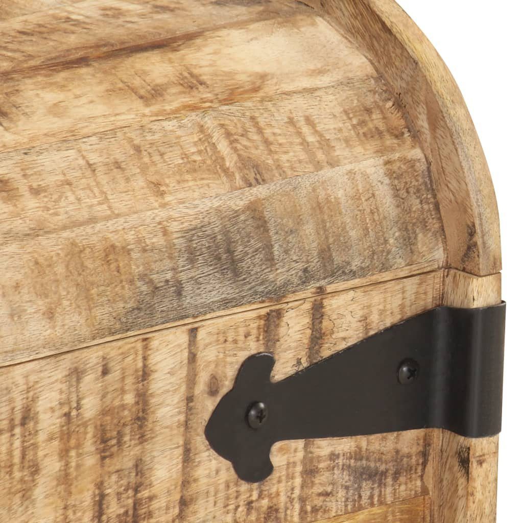 vidaXL Truhe Aufbewahrungstruhe Holztruhe Schatzkiste Holzkiste 2-tlg Mango Massivh