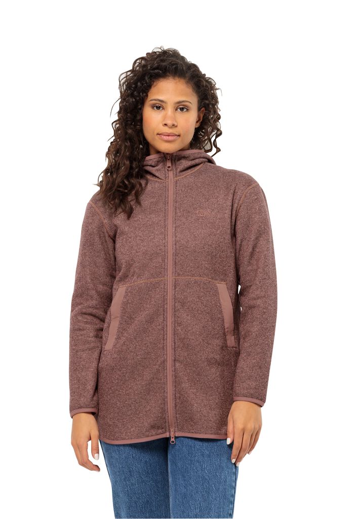 TANNENSPUR COAT W Fleecemantel Damen
