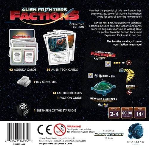 Alien Frontiers Factions Definitive Edition (Exp.) (engl.)