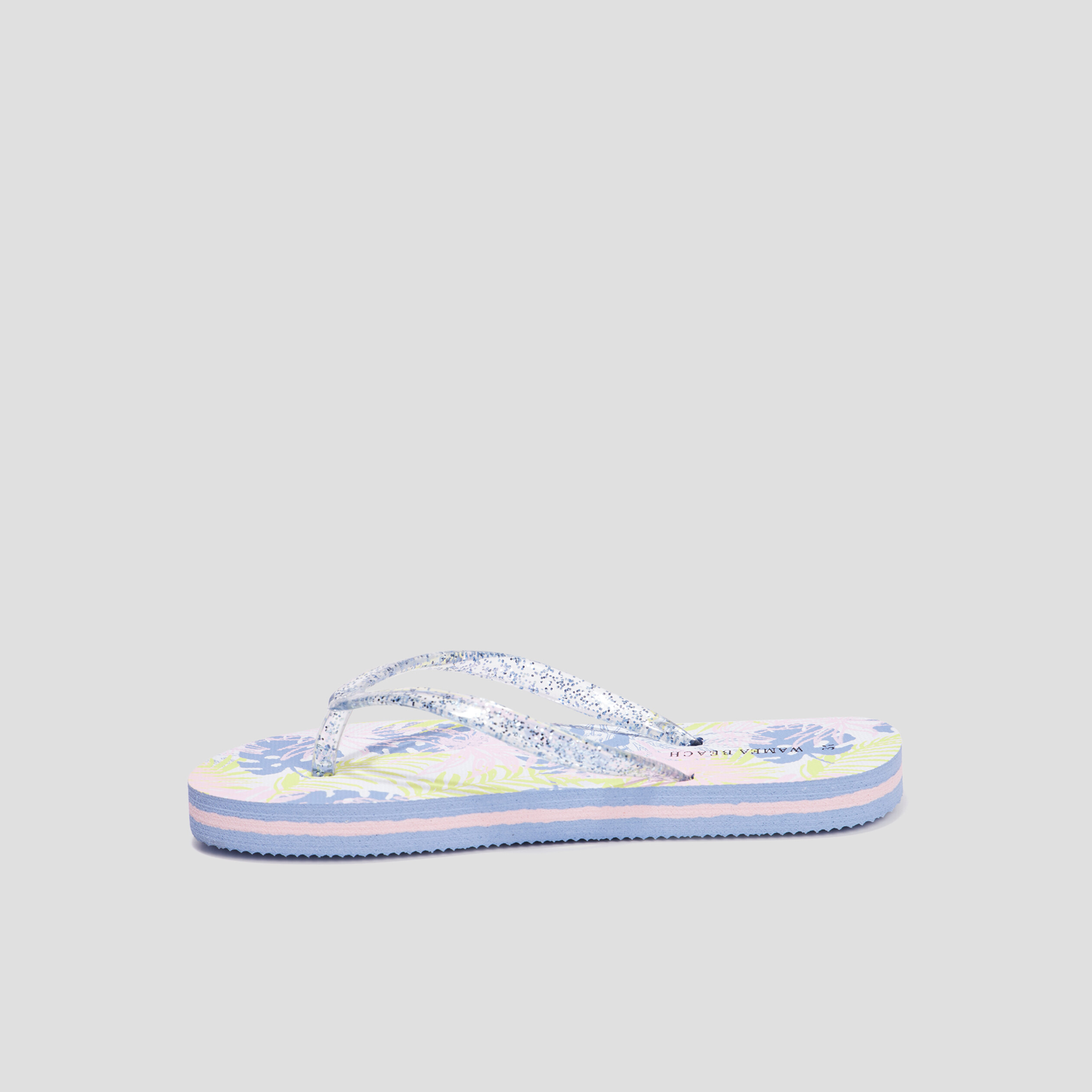 Tongs détails pailletés Wamea Beach multicolore fille | La Halle