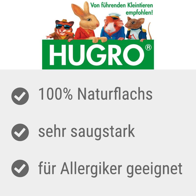 Hugro RODIFLAX Flachsstreu Leinenstreu zu TOP-Preisen | bitiba %
