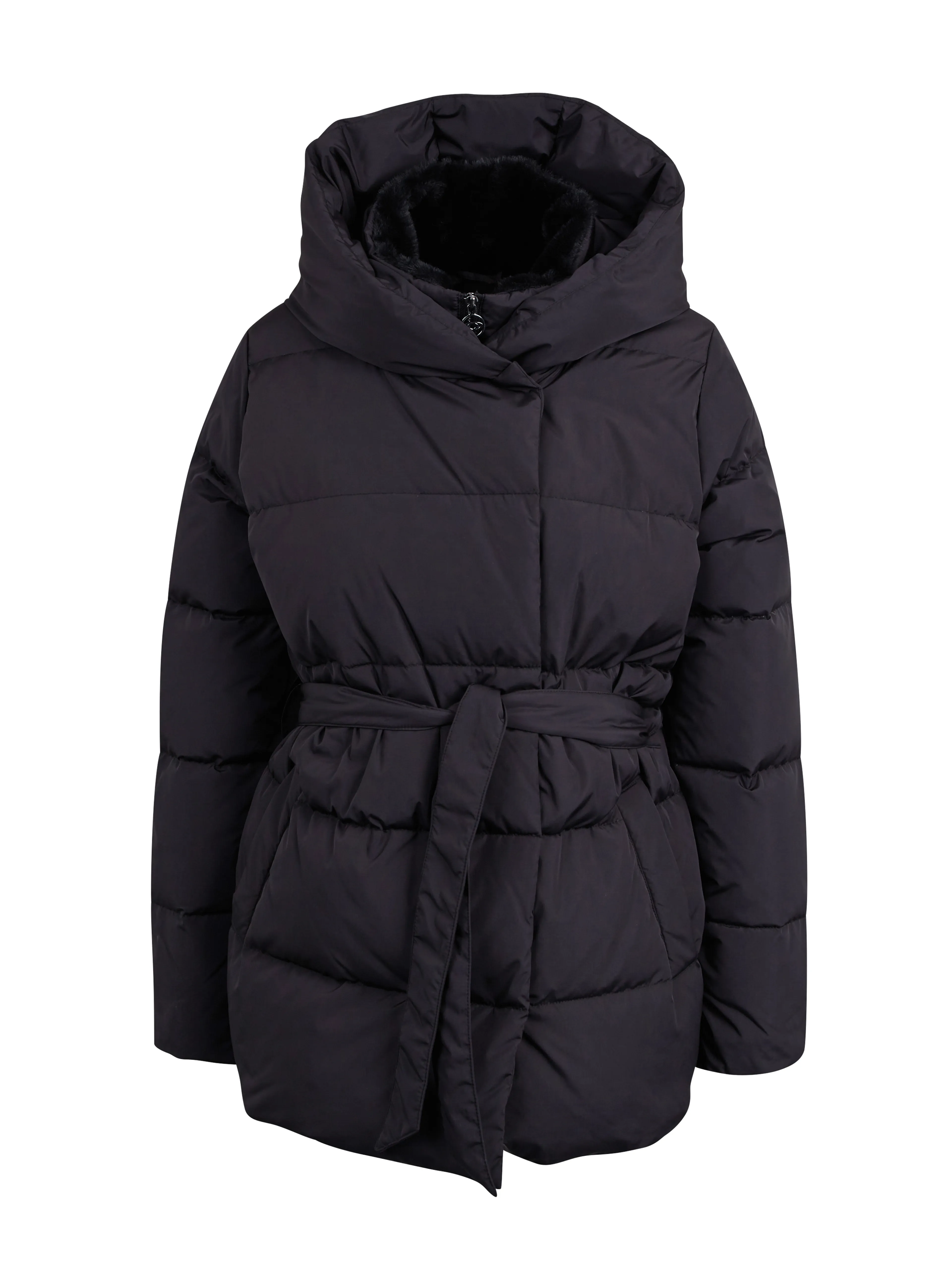 Schwarze Damen-Winter-Steppjacke ORSAY