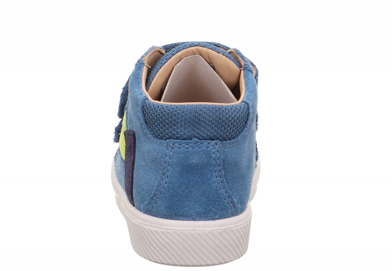 SUPIES - Blau/OrangeSneaker low mit Klettverschluss