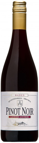 2021 Laufener Altenberg Pinot Noir Rotwein trocken - Winzerkeller Auggener Schäf