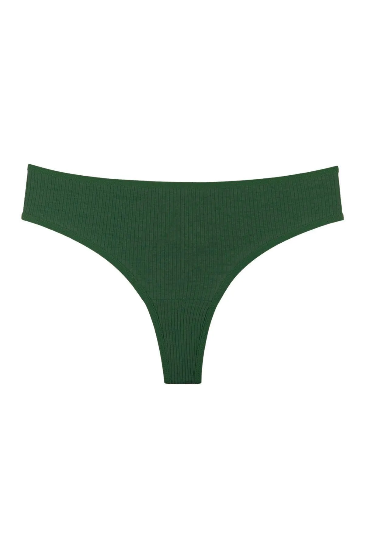 Sensu  Gerippter brasilianischer Tanga für Damen im 7er-Pack