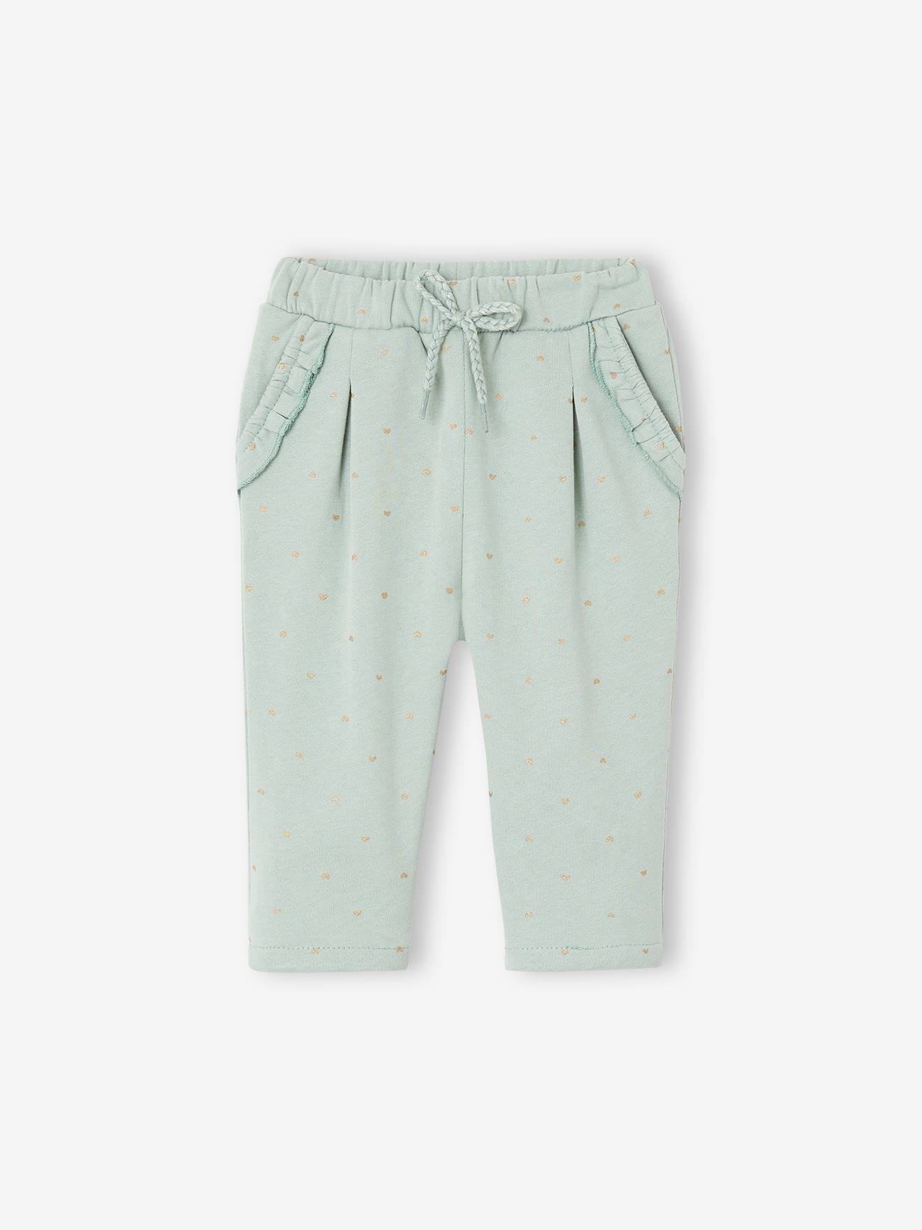 Vertbaudet Mädchen Baby Sweathose - graublau