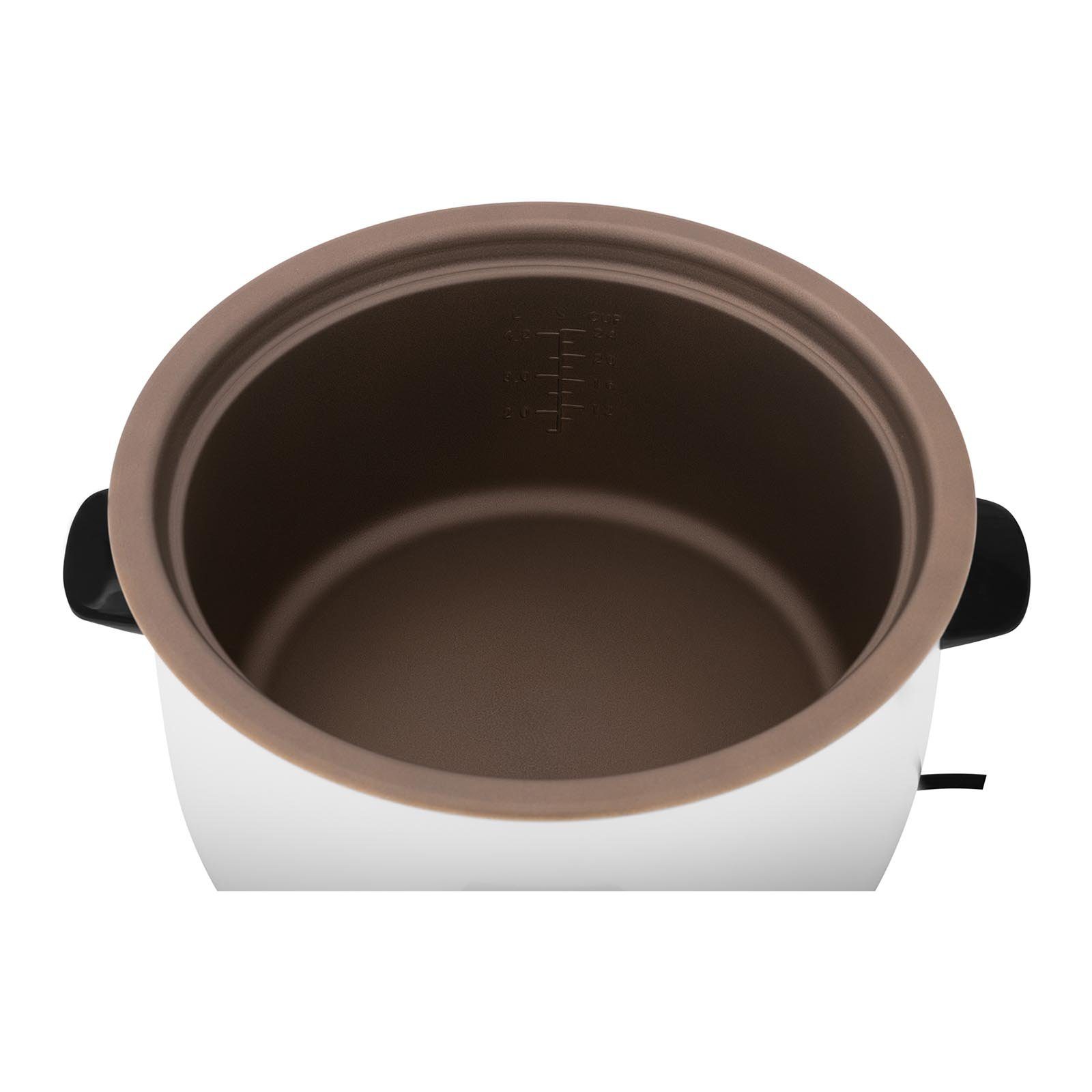 Royal Catering Reiskocher Gastro Reiskocher Elektrisch Dampfkocher Reiskochtopf Gemüsegarer 10 L, 1550 W