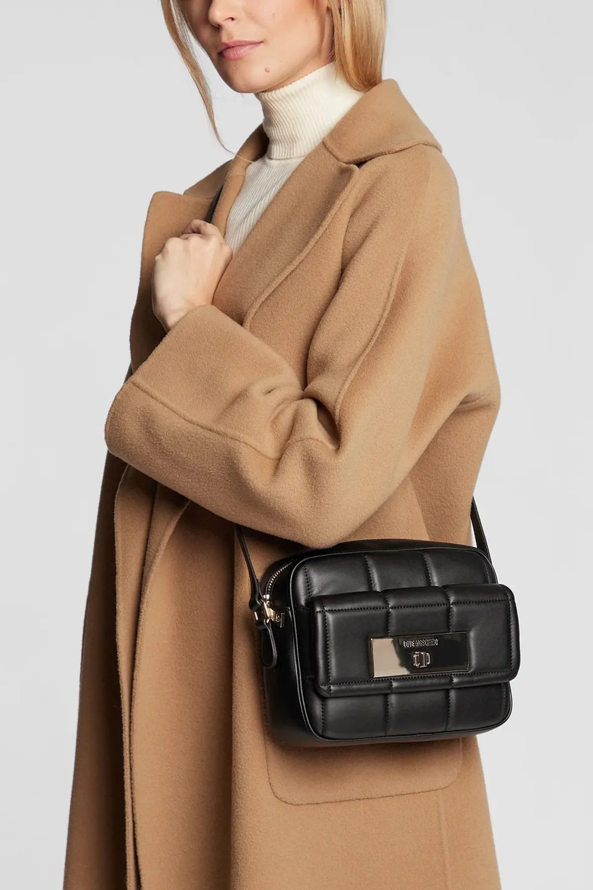 Love Moschino  Umhängetasche Damen/Mädchen SCHWARZ