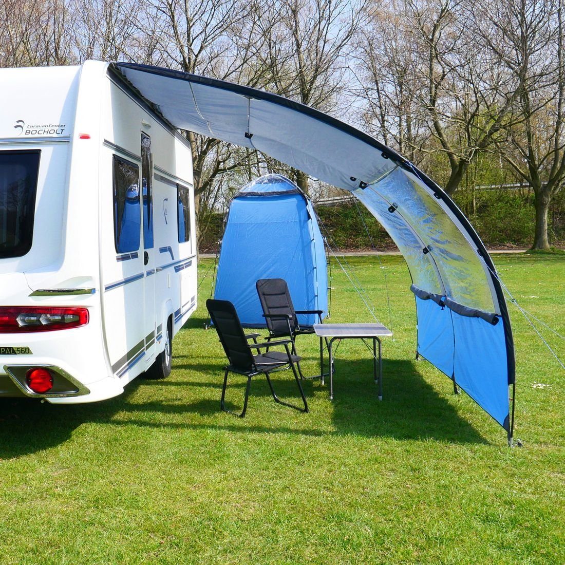yourGEAR Klappstuhl yourGEAR Campingstuhl Lipari 3D Mesh - gepolsterter Klappstuhl leichter Caravan Stuhl Quick Dry Gartenstuhl