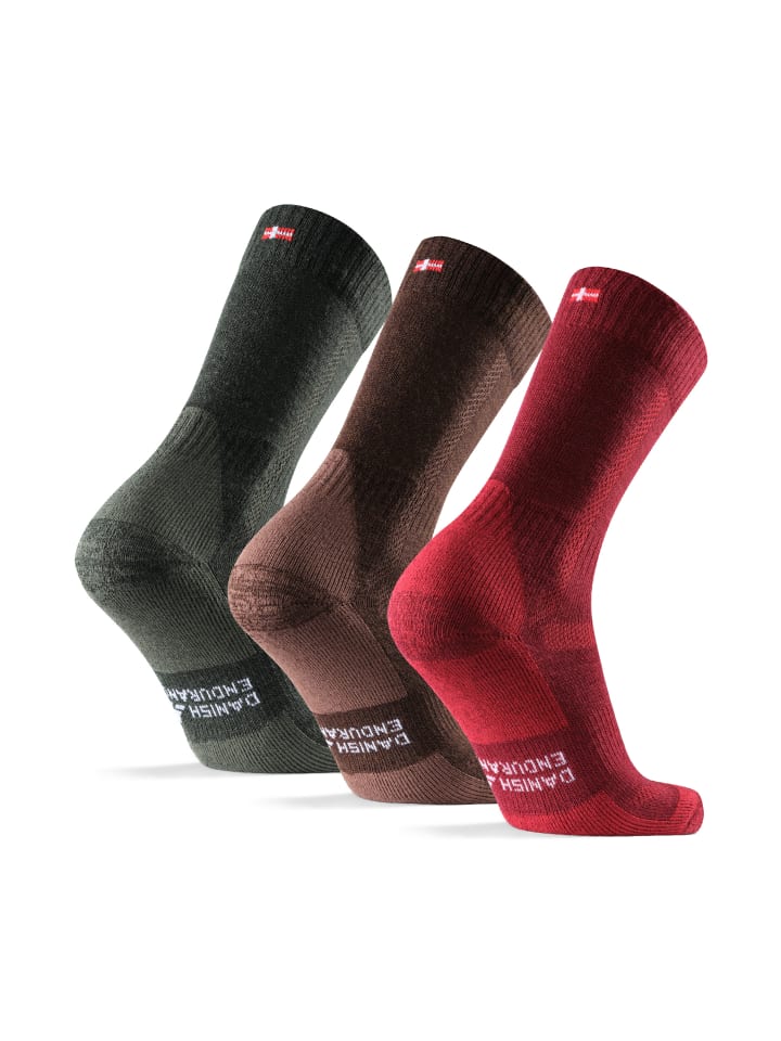 DANISH ENDURANCE Socken Hiking Classic in Multicolor günstig kaufen