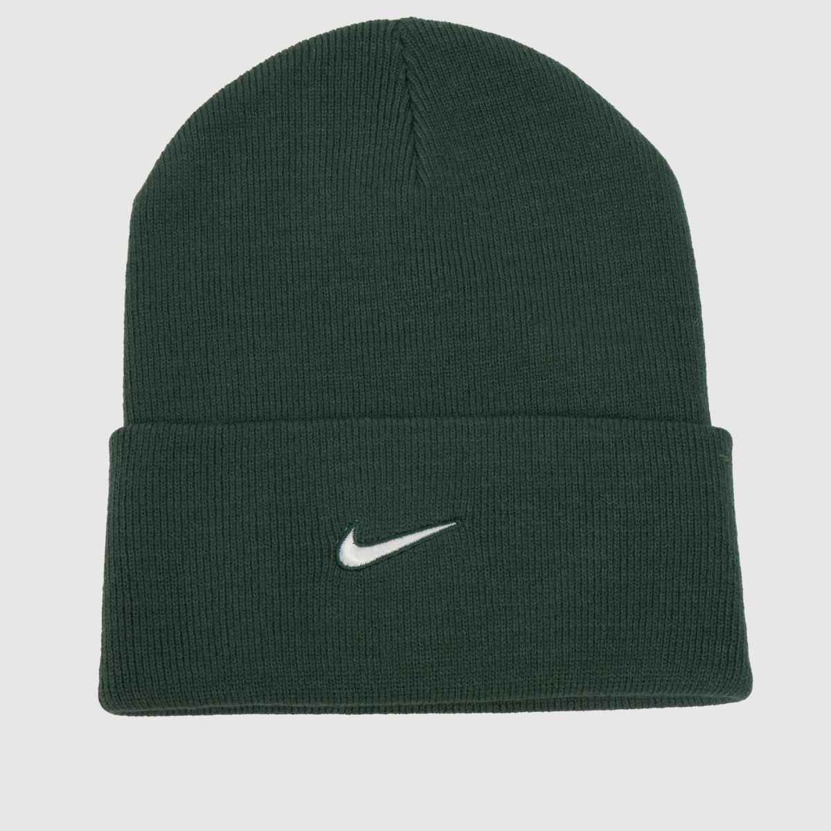 Nike grön swoosh peak-mössa
