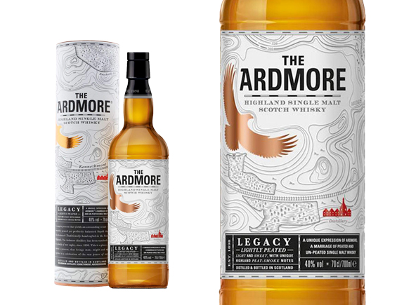 Whisky Ardmore Legacy Single Malt Sous étui