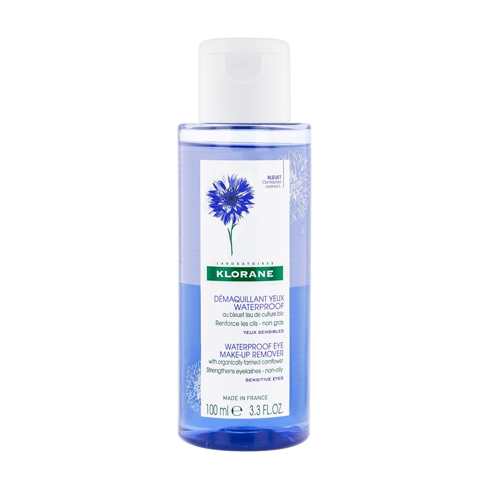 Klorane Bleuet Démaquillant Yeux Waterproof 100ml Démaquillant yeux