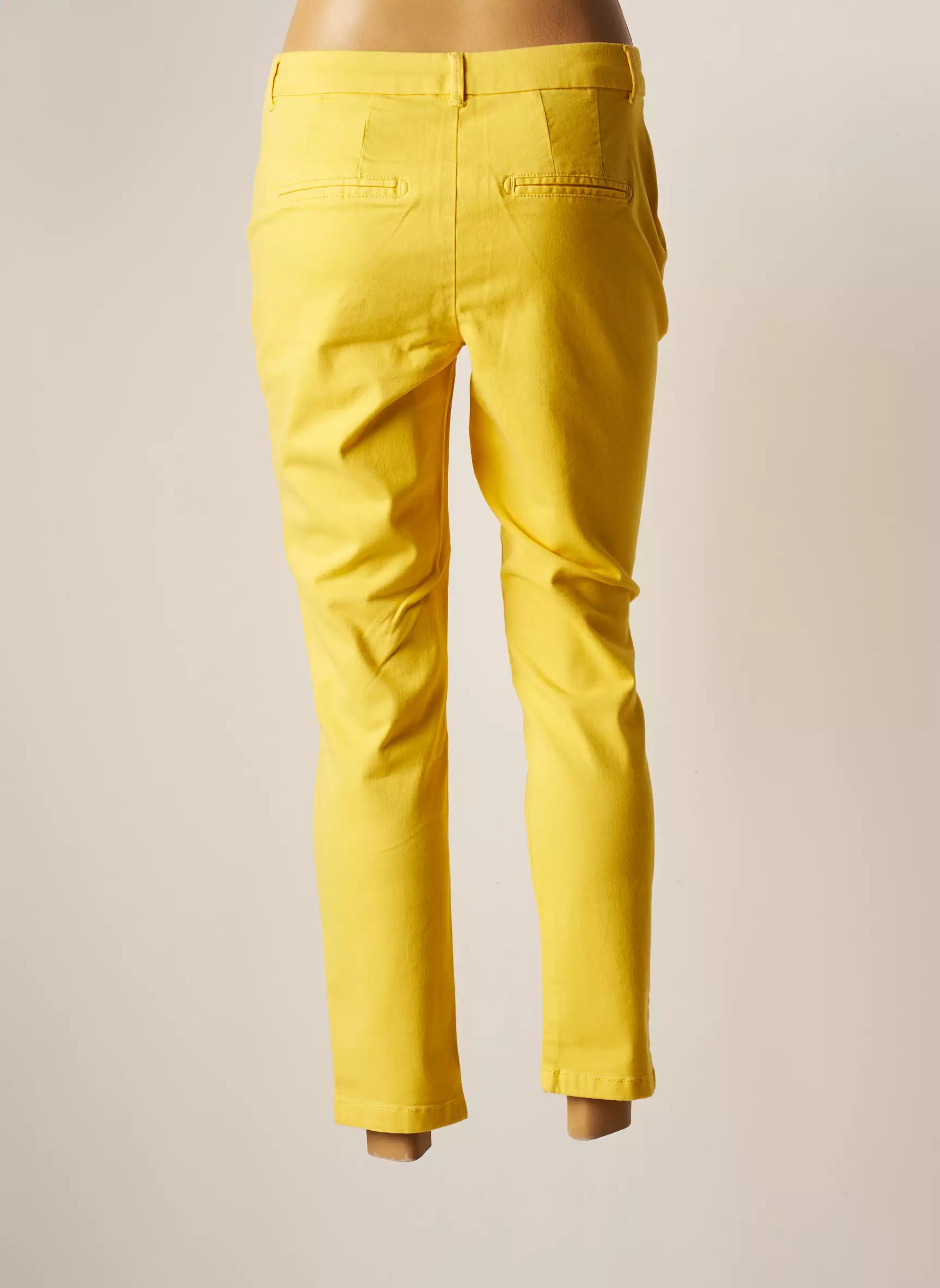 Vero Moda Pantalon7 8 Femme couleur jaune