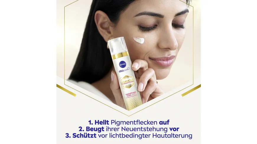 NIVEA Cellular Luminous 360 Anti-Pigmentflecken Tagespflege Fluid LSF50 40 ml