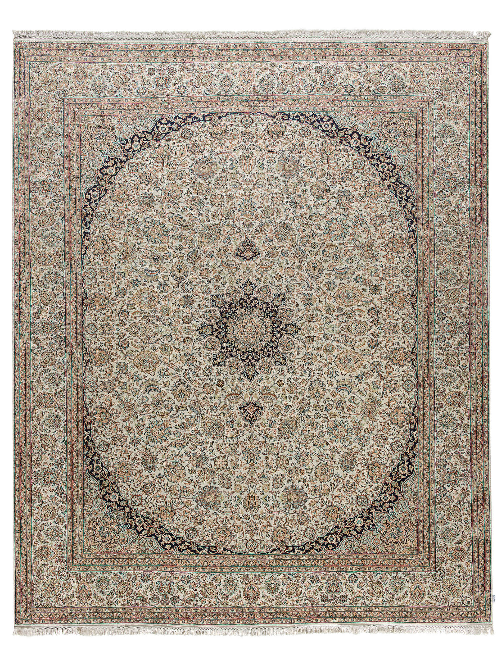 Kaschmir Seide 18/18 ca. 250 x 305 cm, Unikat / Einzelstück