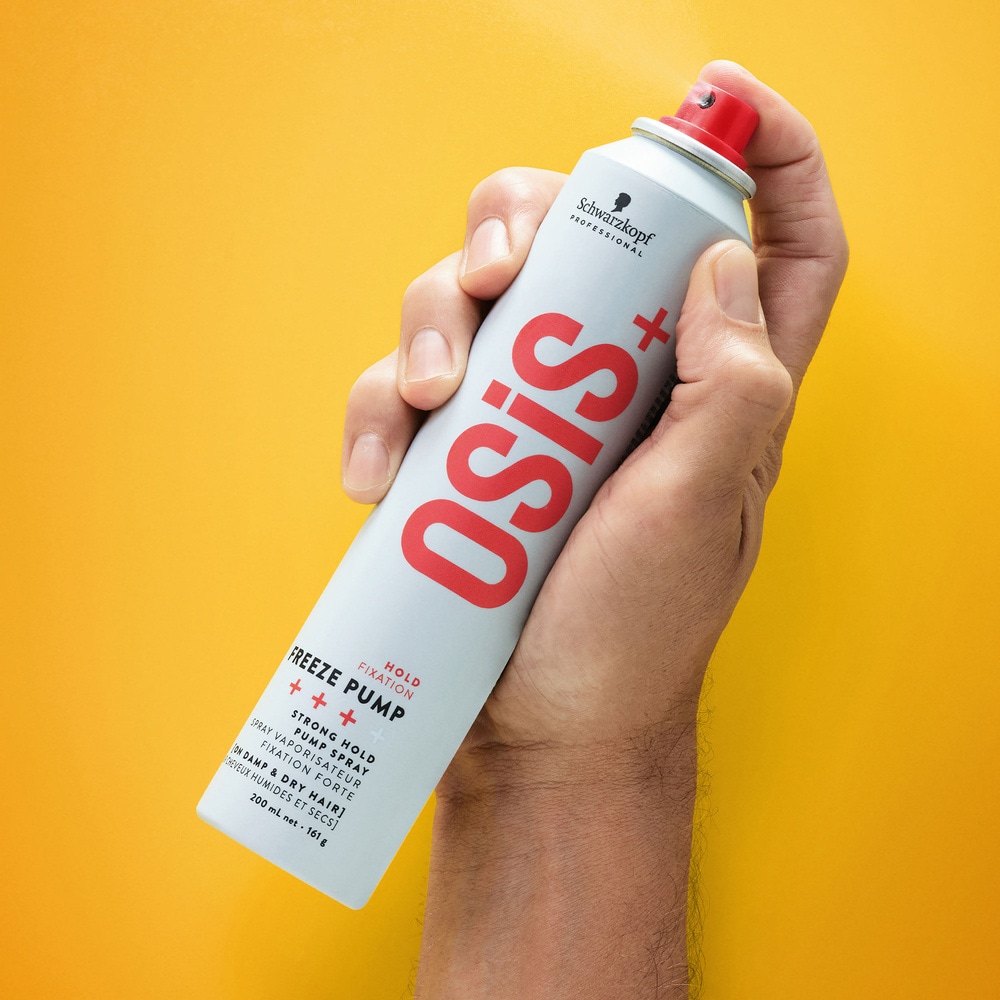 schwarzkopf professional OSIS+ Freeze Pump 200ml Spray diffusion fine