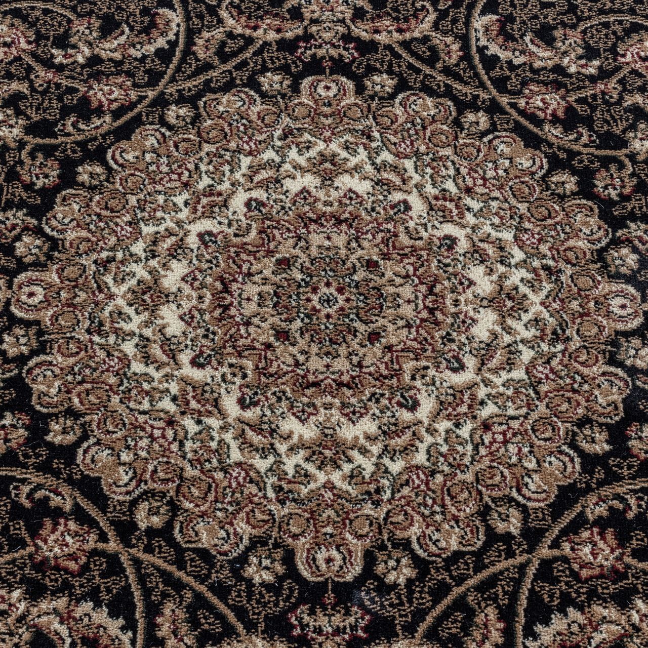 Ayyildiz Teppich, KASHMIR 2606, BLACK, 160 x 230 cm