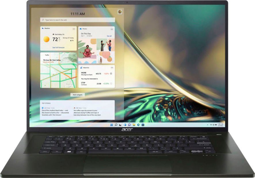 Acer Swift Edge SFA16-41-R8GY Notebook (40,64 cm/16 Zoll, AMD Ryzen 7 6800U, Radeon Graphics, 1000 GB SSD, FHD Webcam)