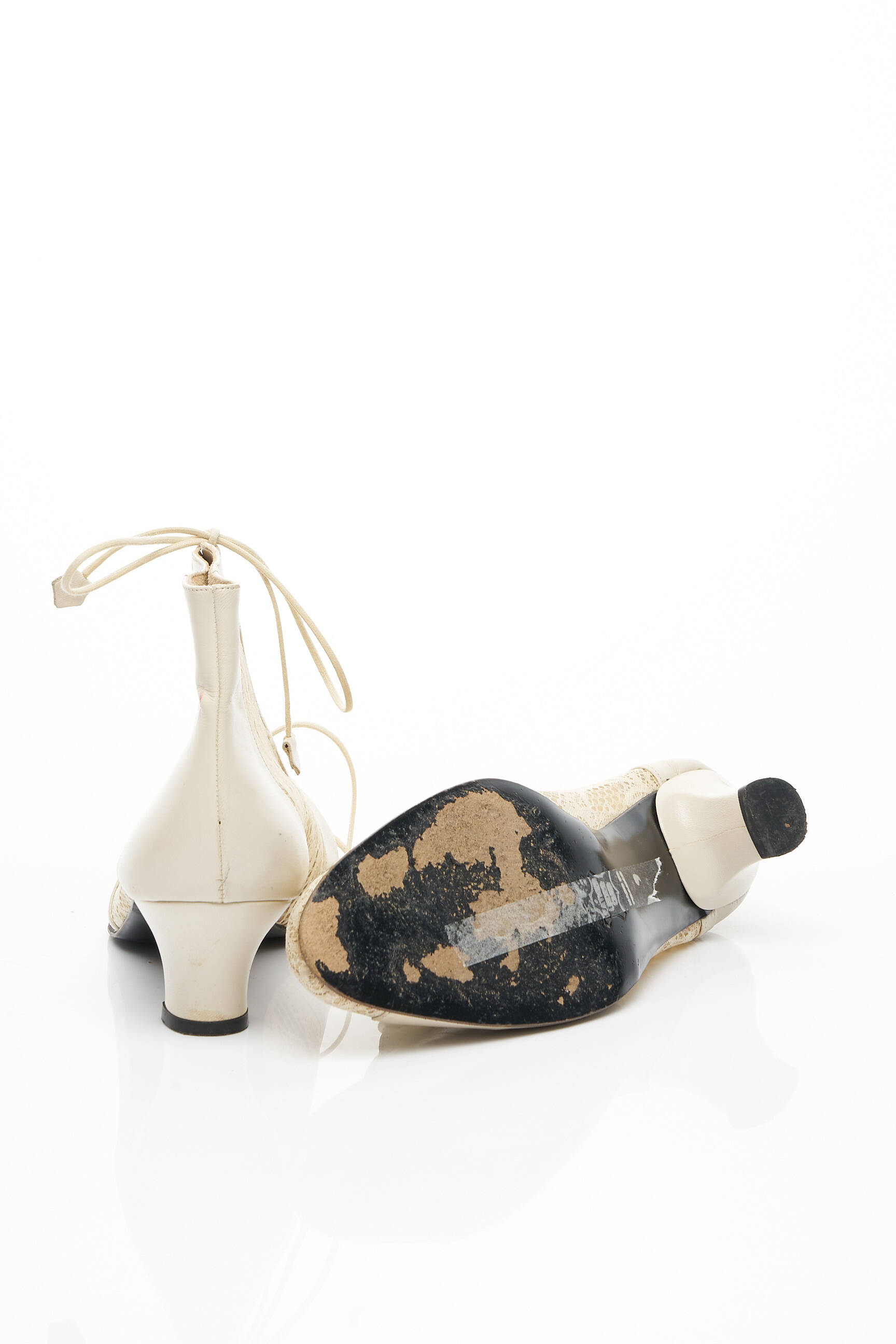 Laure Bassal Bottines Femme couleur beige
