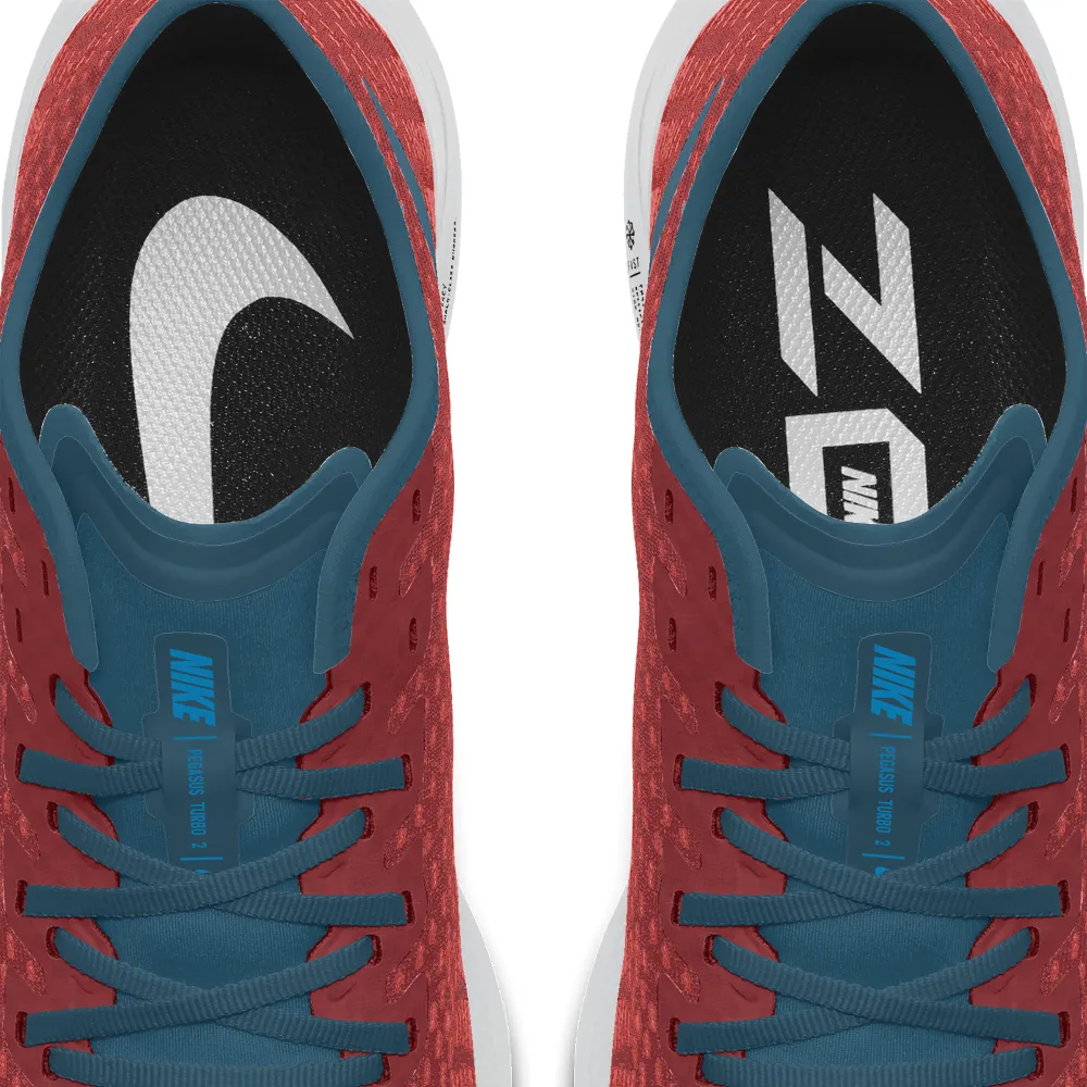 Nike Zoom Pegasus Turbo 2 Premium By You personalisierbarer 738548348 / rot