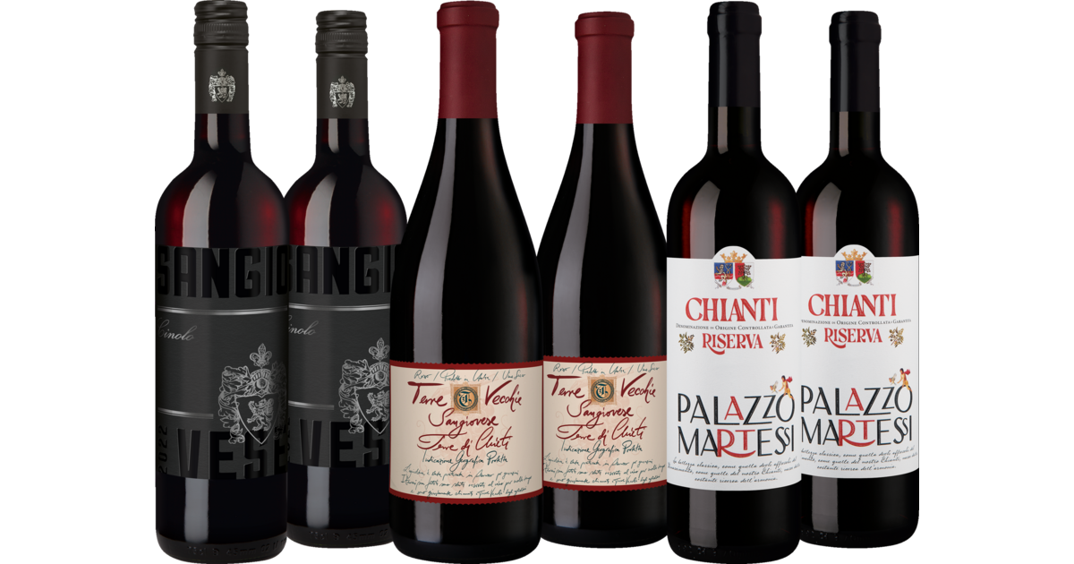 Probierpaket sagenhafte Sangiovese