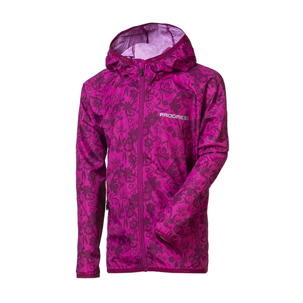 Progress Valedo Kinder-Kapuzenjacke fuchsia