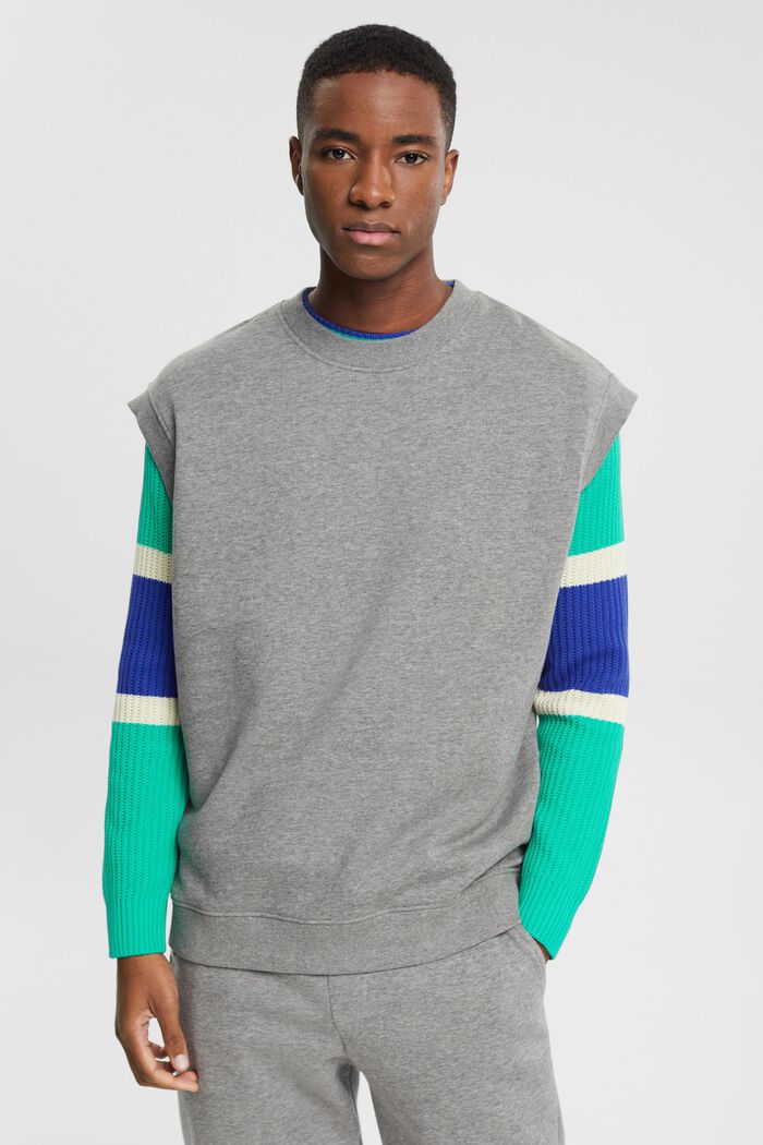Ärmelloses Sweatshirt