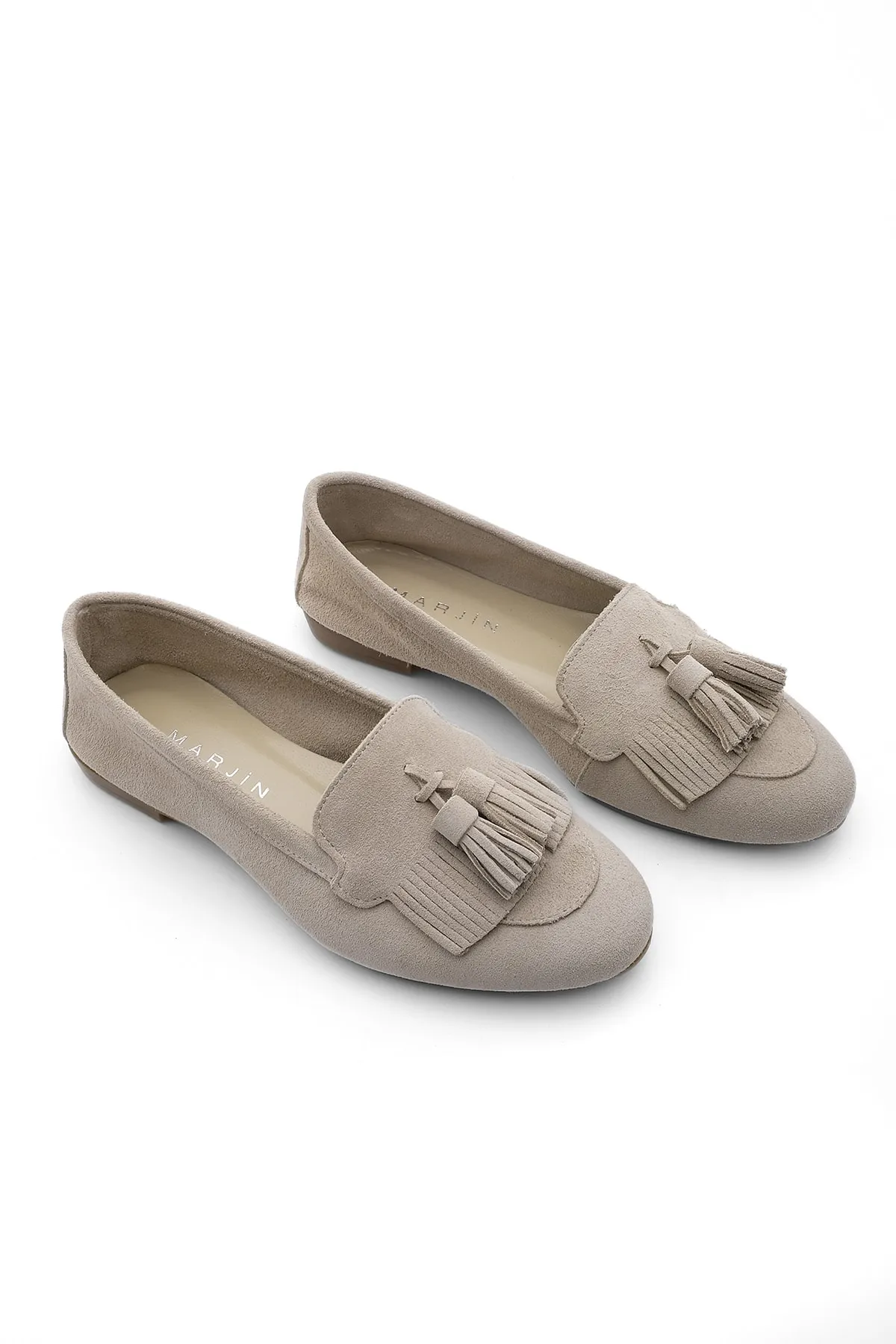 Marjin  Loafer - Beige - Flacher Absatz