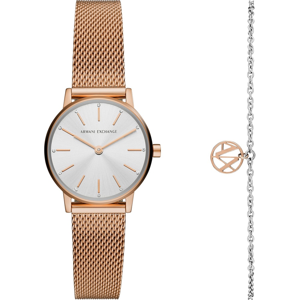 Armani Exchange Set de montres Acier inoxydable Bijoux