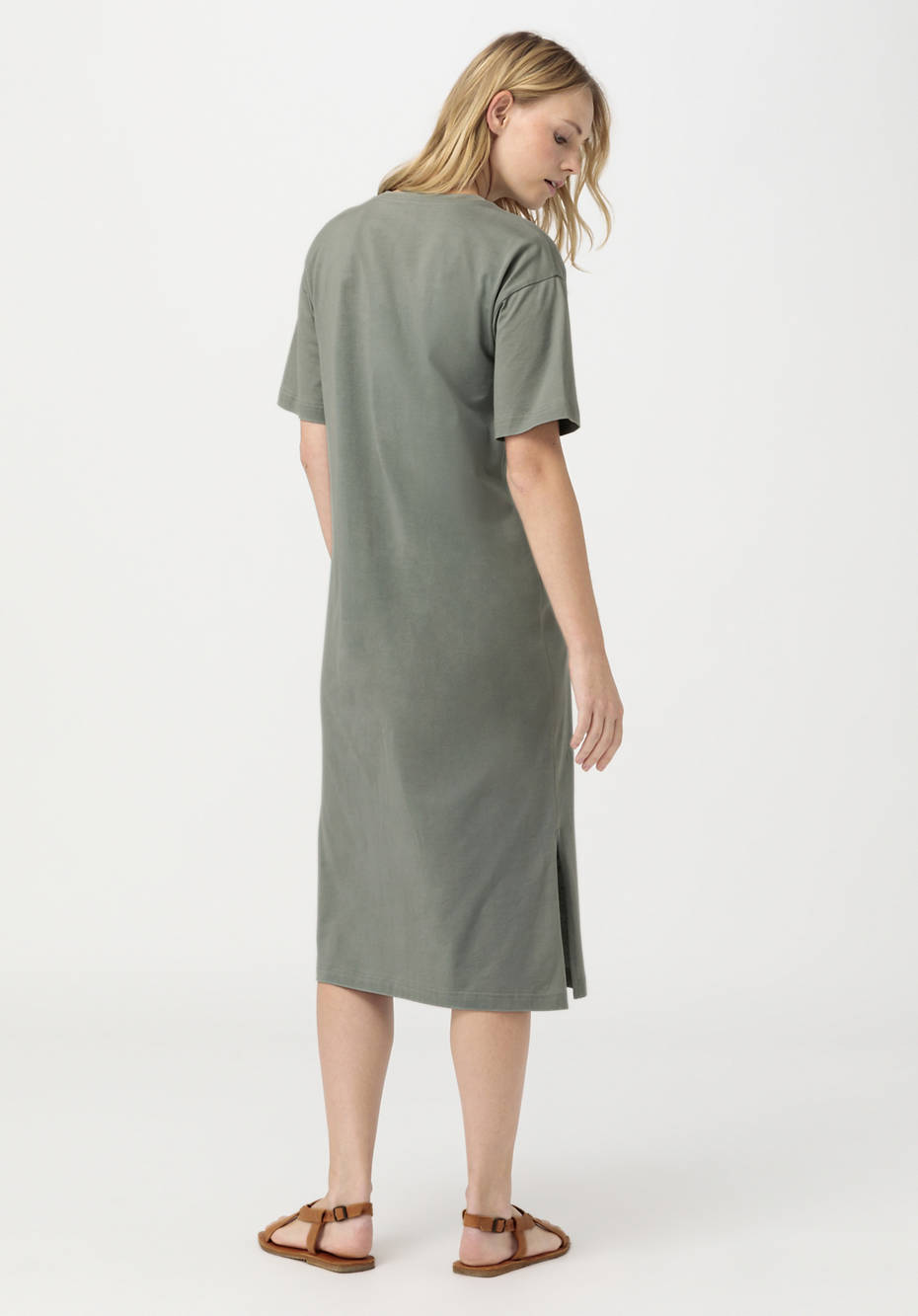 Jersey-Kleid aus reiner Bio-Baumwolle