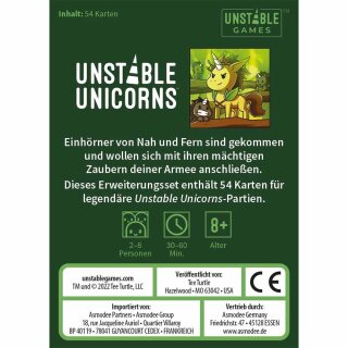 Unstable Unicorns: Legendäre Einhörner Erweiterungsset (DE)